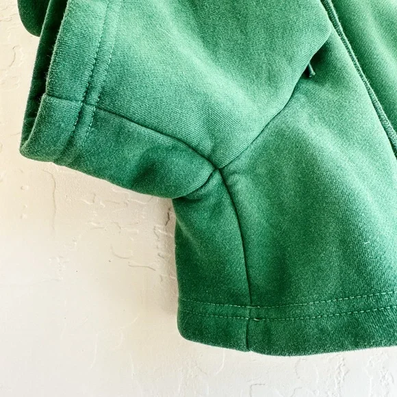 White Fox Sweat Shorts Green Women’s - Size XSmall - Picture 4 of 10